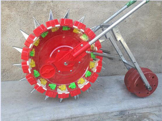 Impulso da mão que cultiva o plantador da semente do milho do GV do equipamento das ferramentas para a planície