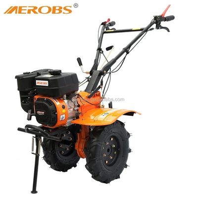 Weeder forte do poder de Mini Power Tiller Mini Garden do cultivador da enxada giratória do poder