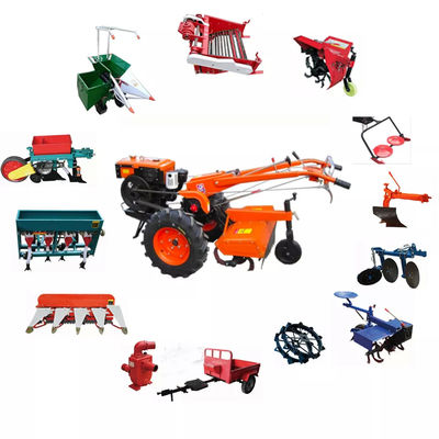 Caminhada da roda de Agricultrue 2 atrás do rebento Multifunction do poder de Motocultor do trator