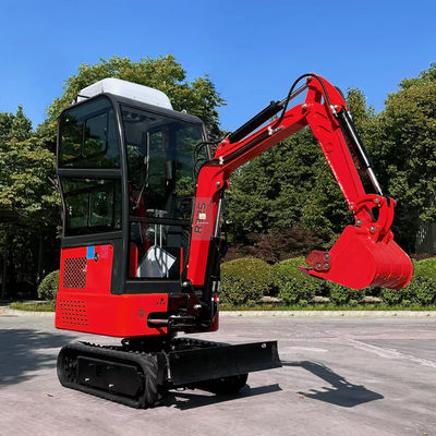 consumo de combustível hidráulico de Compact Flexible Low da máquina escavadora da esteira rolante 8.2kw