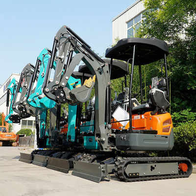 De 2 toneladas de 1 toneladas de Mini Crawler Excavator