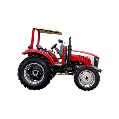 Trator de exploração agrícola agrícola de direção hidráulico 100HP 4x4 Mini Trator