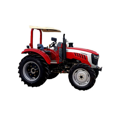 Trator de exploração agrícola agrícola de direção hidráulico 100HP 4x4 Mini Trator