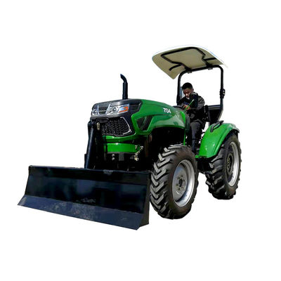 Trator de 70HP Front Loader Trailer Four Wheel com as peças de maquinaria agrícola