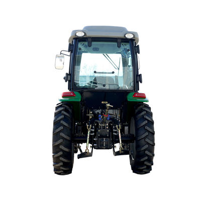Trator de 70HP Front Loader Trailer Four Wheel com as peças de maquinaria agrícola