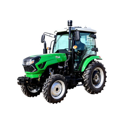 Trator de 70HP Front Loader Trailer Four Wheel com as peças de maquinaria agrícola