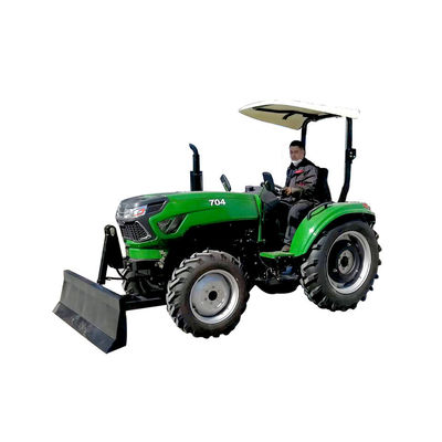 Trator de 70HP Front Loader Trailer Four Wheel com as peças de maquinaria agrícola