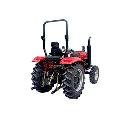 trator azul agrícola de 4 rodas do trator de exploração agrícola 4wd 60hp com peças