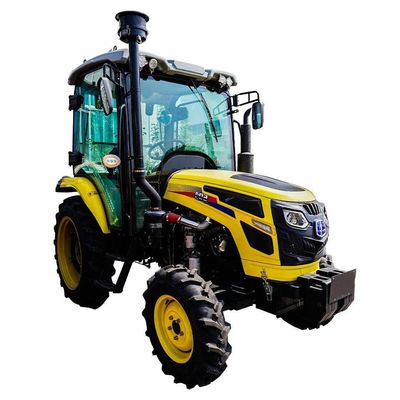 trator azul agrícola de 4 rodas do trator de exploração agrícola 4wd 60hp com peças