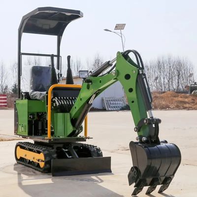 Máquina escavadora flexível pequena Anti Collision Micro Digger Machine da esteira rolante