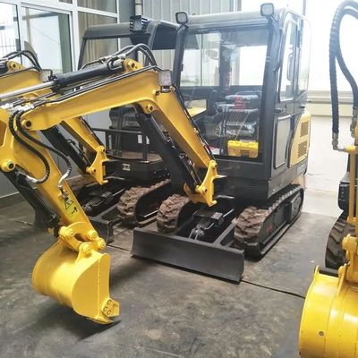Máquina escavadora flexível pequena Anti Collision Micro Digger Machine da esteira rolante