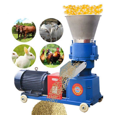 Moedor simples Machine da alimentação das aves domésticas da operação da máquina do cortador de debulho da grama