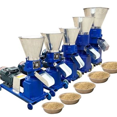 Moedor simples Machine da alimentação das aves domésticas da operação da máquina do cortador de debulho da grama