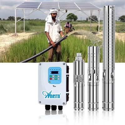 Energia solar de alta pressão resistente de bomba de água 12v no corpo de aço inoxidável