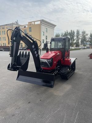 Trator de exploração agrícola giratório 2200 RPM da esteira rolante da lavoura Mini Farm Trator