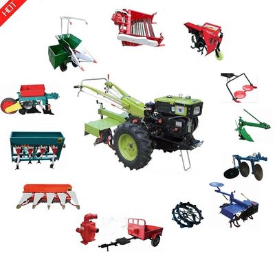 caminhada pequena do agricultor do poder de Motocultor do trator de exploração agrícola 22hp atrás do trator 20hp do jardim