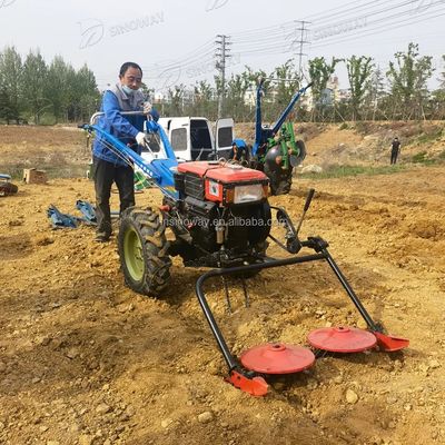 Modelo compacto da operação flexível à mão dianteira do trator 16hp da engrenagem