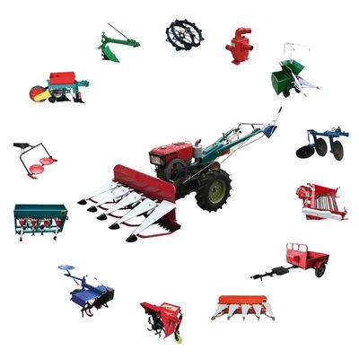 Modelo compacto da operação flexível à mão dianteira do trator 16hp da engrenagem